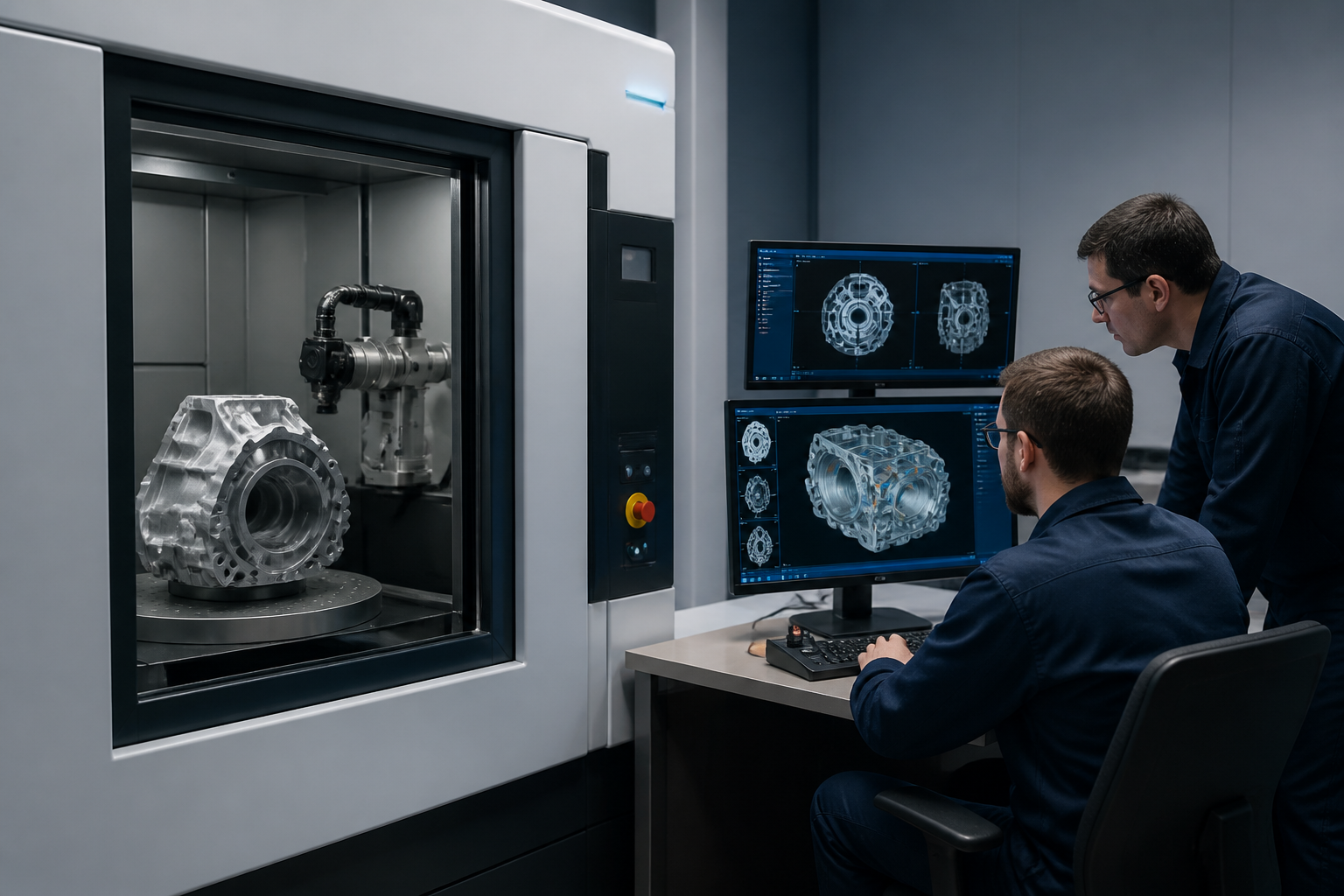 AI Vision + CT صنعتی: تشخیص نقص 10 برابر سریعتر